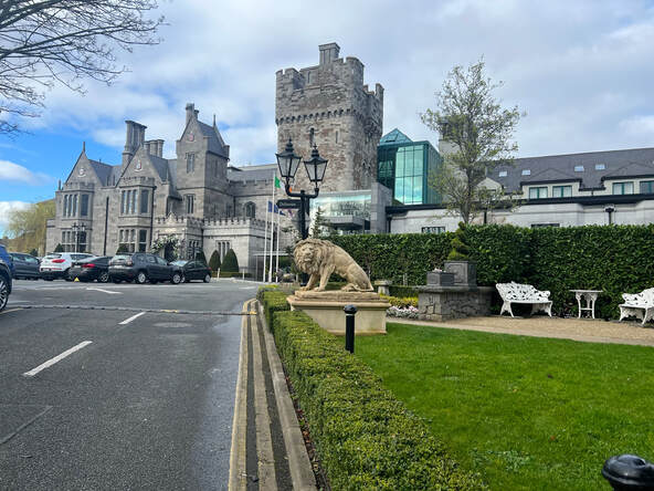 Clontarf Castle Hotel outside of Dublin 