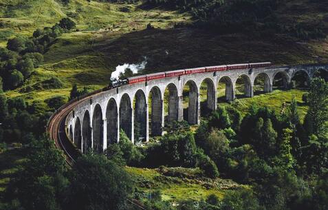Harry Potter Train, AKA The Jacobite Steam Train