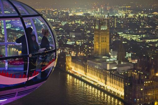 Great views from London Eye