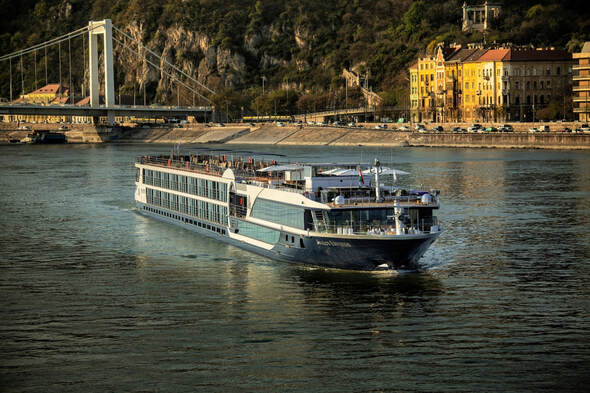 River cruising is flat with no motion