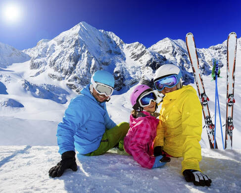 Skiing is a great family vacation