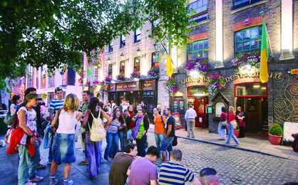 Dublin's Temple Bar District
