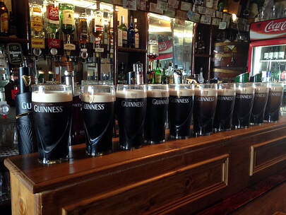 Guinness is the Irish drink of choice